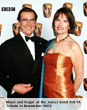 Maud & Roger Moore at the James Bond BAFTA Tribue November 2002